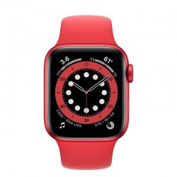 Apple Watch Series 6 GPS 40mm Aluminio (PRODUCT) RED con Correa Deportiva Roja