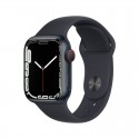 Apple Watch Series 7 GPS 41mm Aluminio Negro Con Correa Deportiva Negra