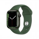 Apple Watch Series 7 GPS 45mm Verde con correa deportiva color Verde Trébol