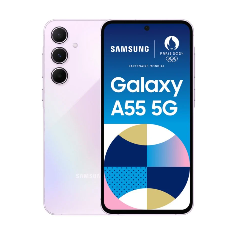 Samsung Galaxy A55 5G 8/128GB Lavanda Libre