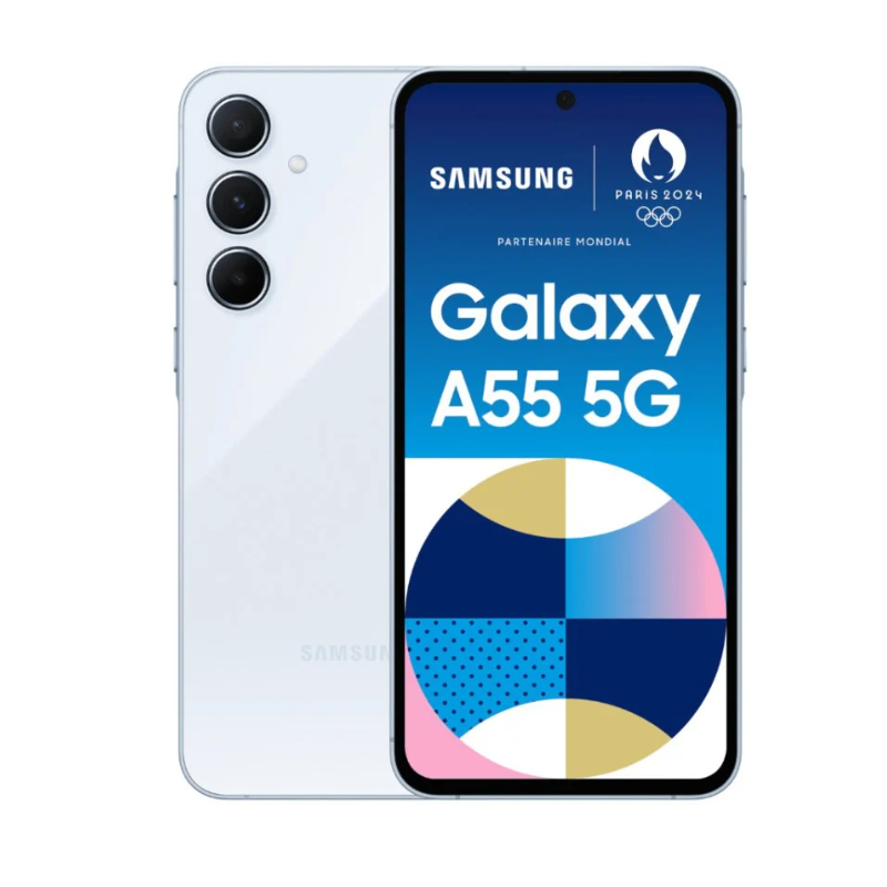Samsung Galaxy A55 5G 8/256GB Azul Cielo Libre